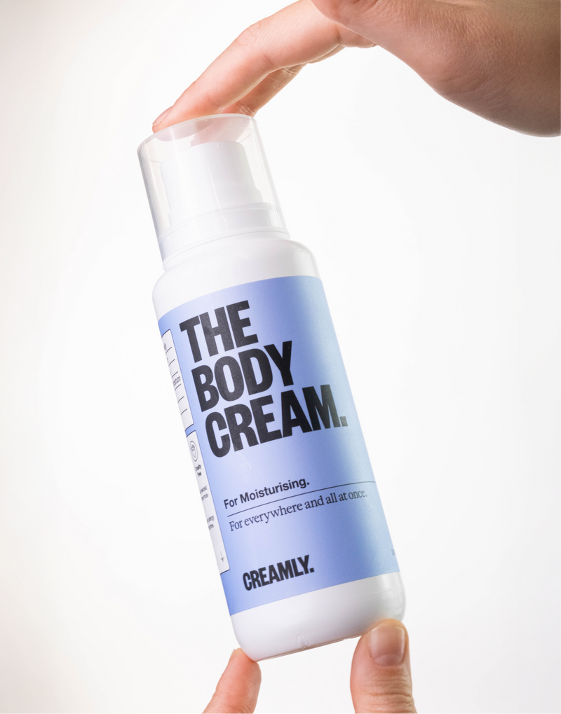 The Body Cream. For Moisturising.